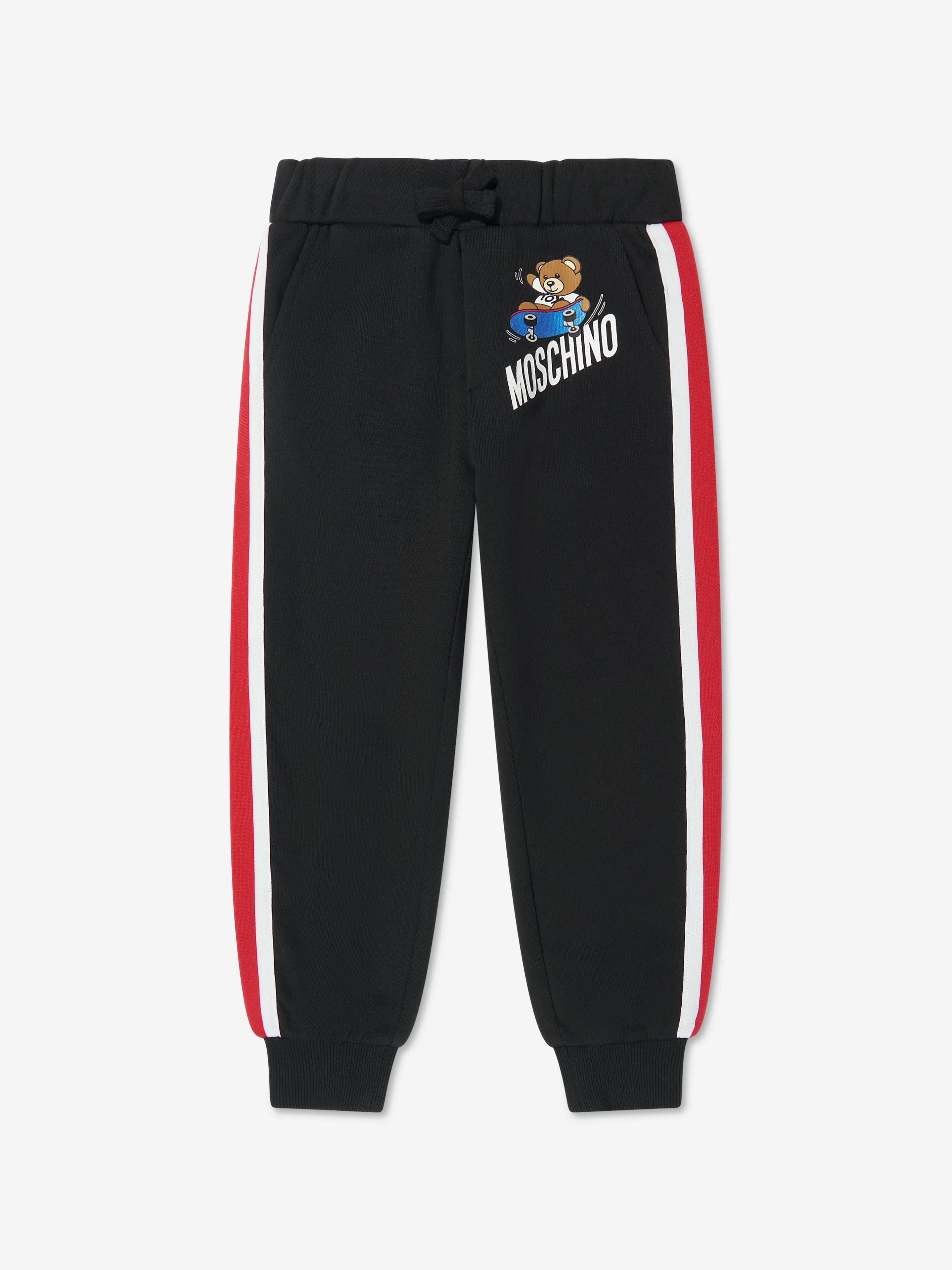 Moschino Boys Teddy Bear Tracksuit in Black