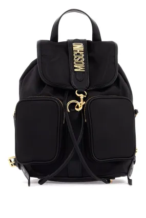 MOSCHINO "backpack with metal lettering