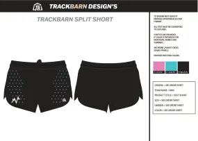 Most-Valuable-Athletics Mens Split Track Short