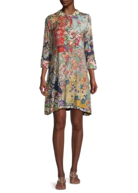 Multi Polo Tunic Dress