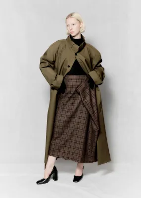 Multiple ways skirt trench