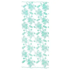 MURELLA Embroidered Mesh - Turquoise