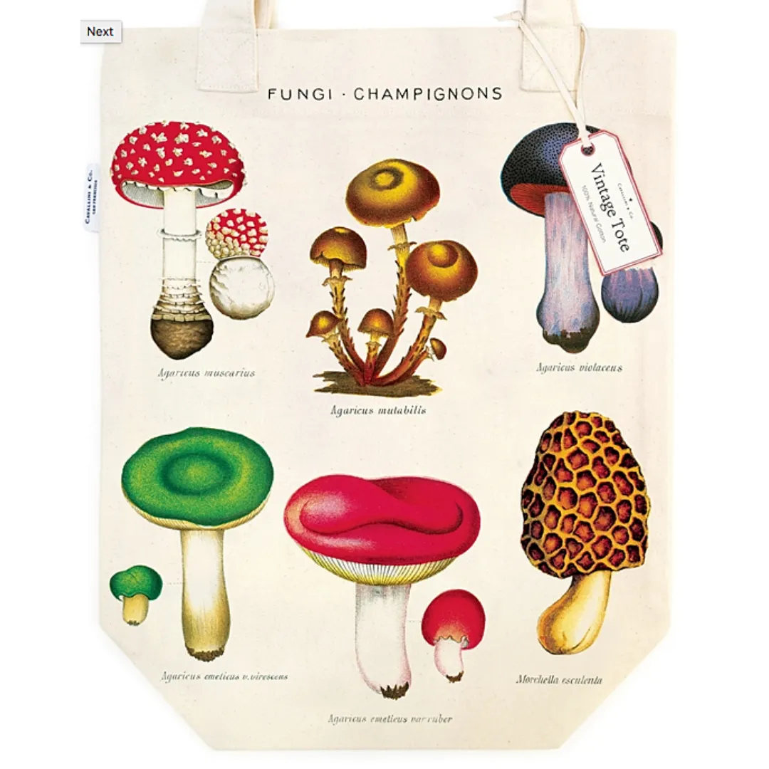 Mushroom Tote Bag