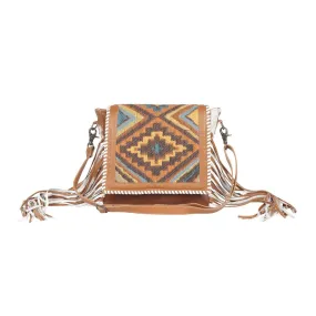 Myra Boho Chic Leather Western Purse