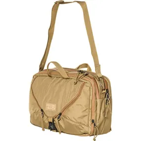 MYSTERY RANCH 3 Way Briefcase - Carry as Tote, Backpack and Shoulder Bag, Coyote