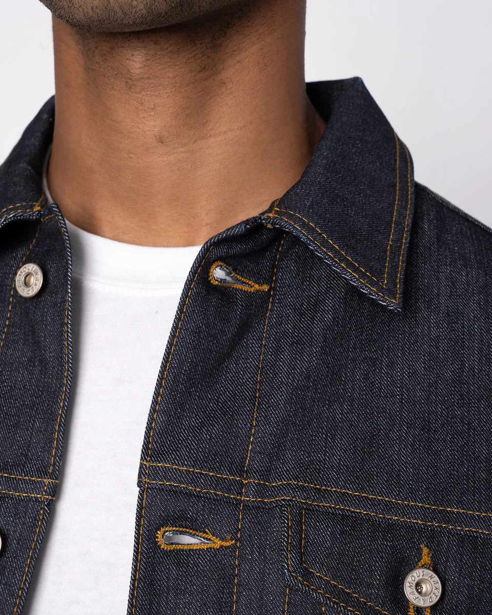 Naked & Famous Denim Lined Denim Jacket - Left Hand Twill Selvedge