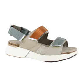 Naot Odyssey Active Sandal (Women) - Tan Grey/Ivory Woven