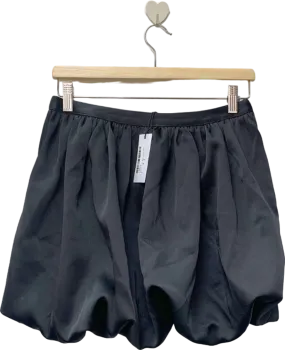 Nasty Gal Black Pleated Shorts UK 10