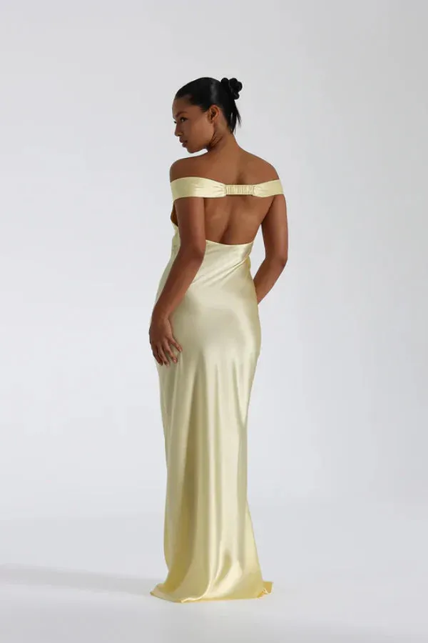 Natalie Rolt Bridget Gown - Lemon