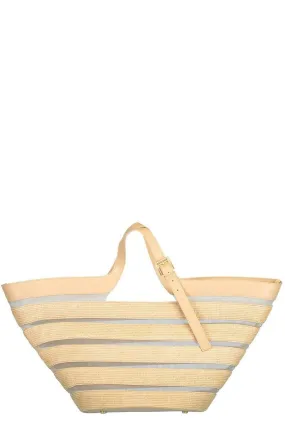 Natural Tan Laszlo Large Tote