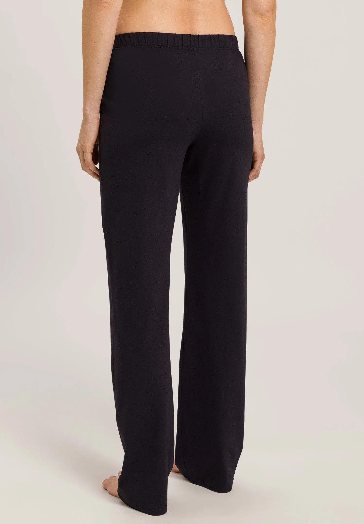 Natural Wear Cotton Drawstring Lounge Pants | Black 78805-019