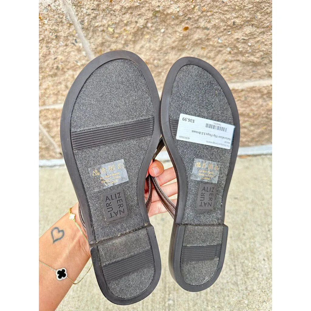 Naturalizer Liliana Sandals in Mocha - Size 5.5