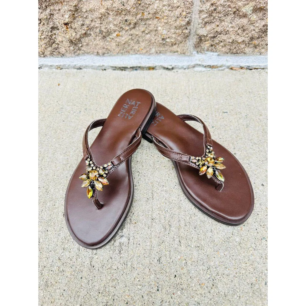 Naturalizer Liliana Sandals in Mocha - Size 5.5