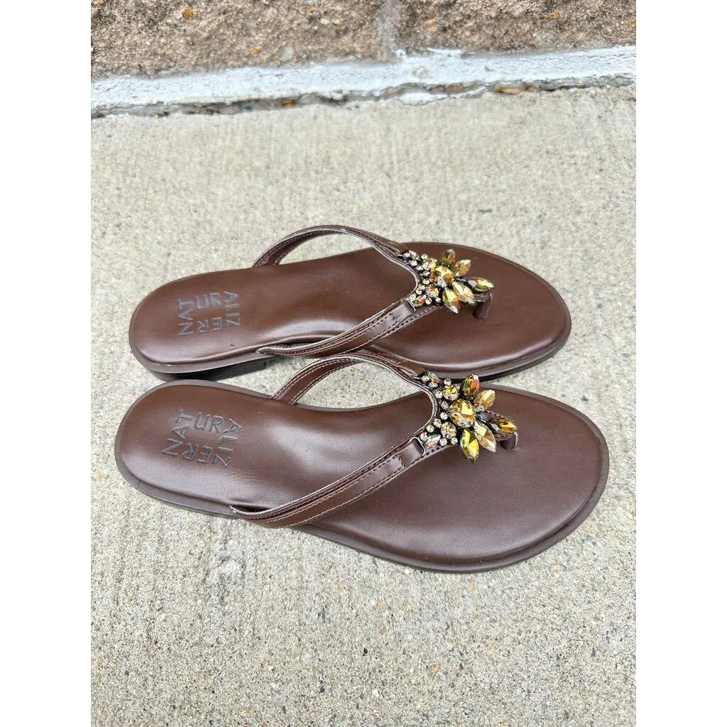 Naturalizer Liliana Sandals in Mocha - Size 5.5
