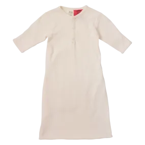 Nature Baby Cotton Sleeping Gown - Natural