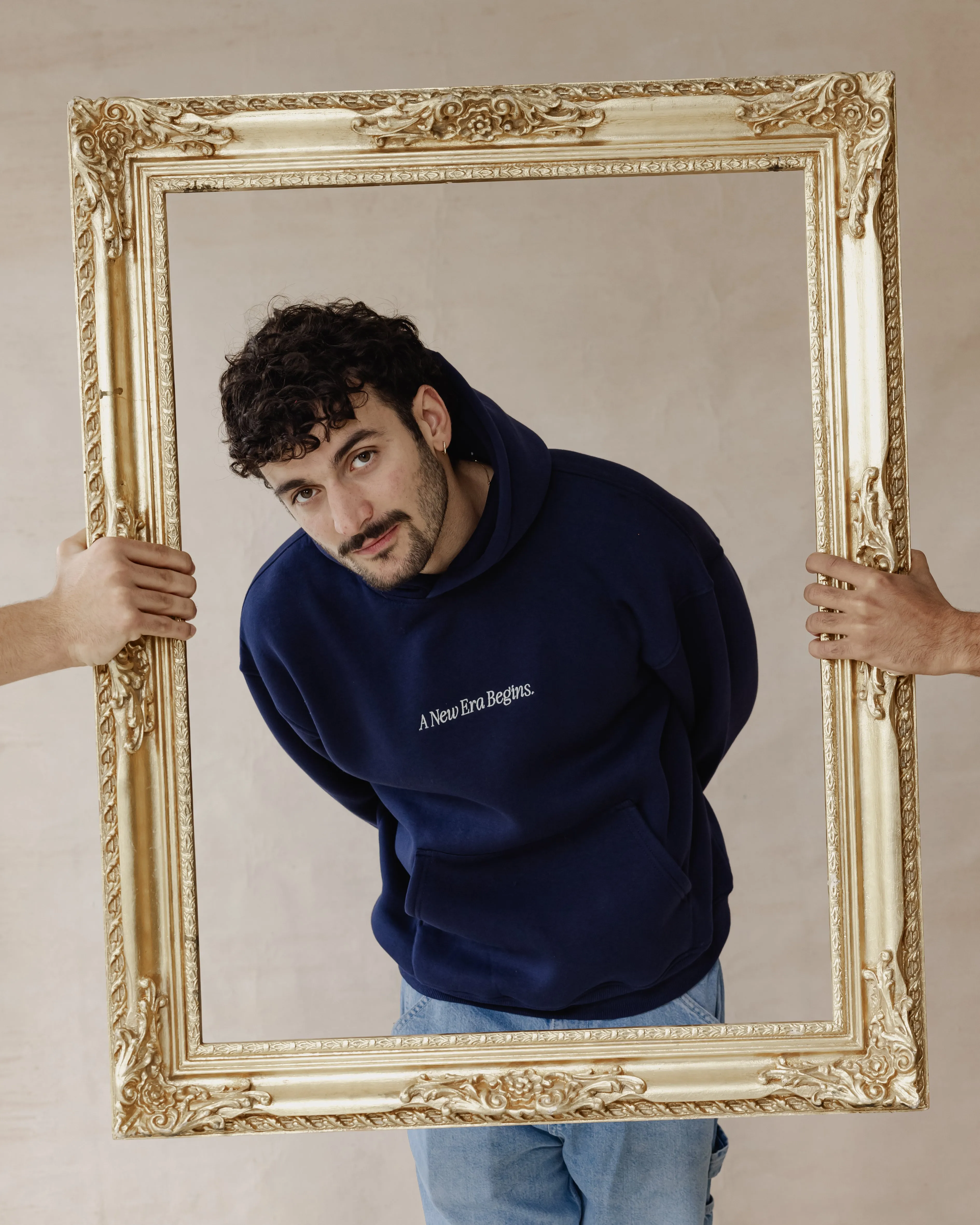 Navy Rebel Unleashed Hoodie
