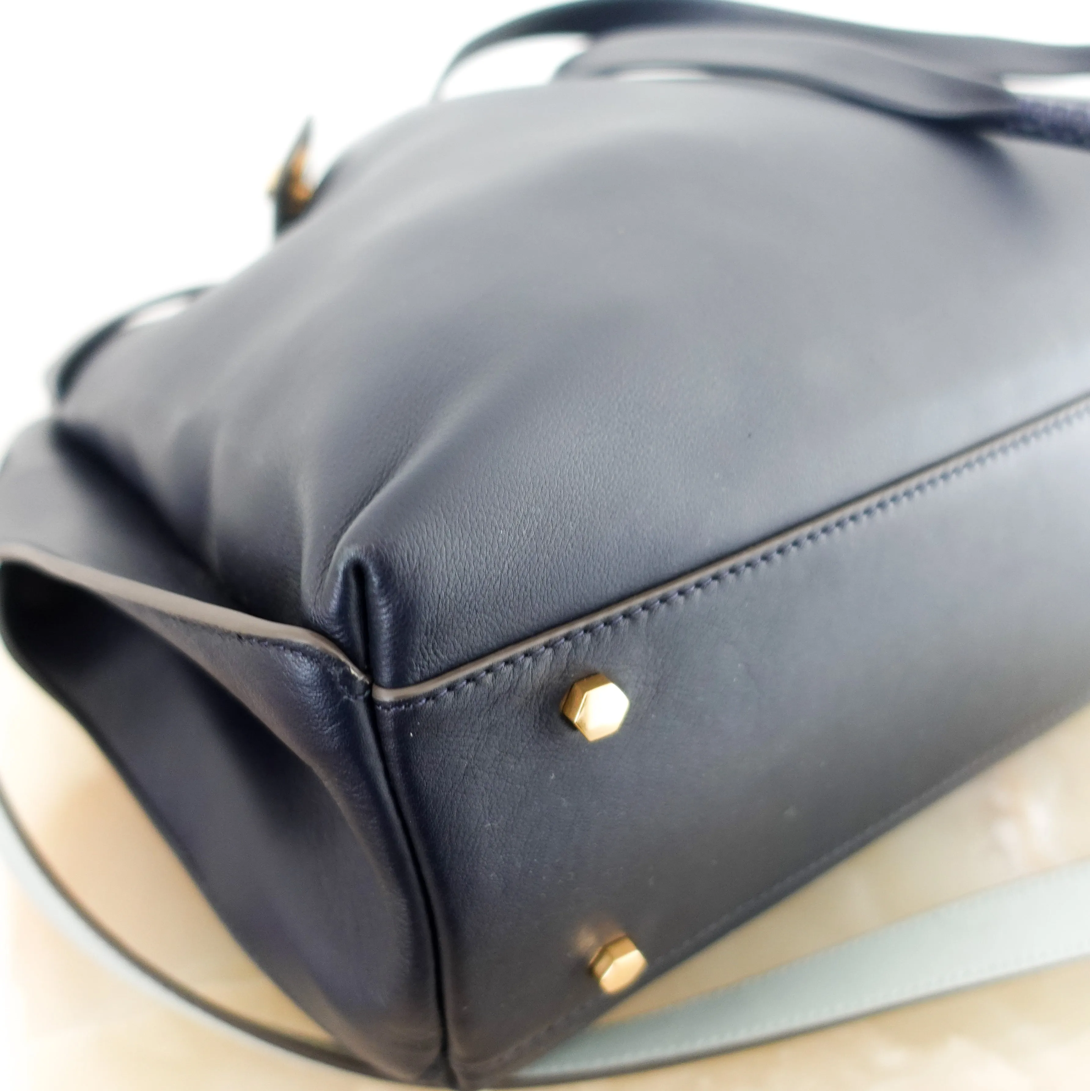 Navy tote RRP £700