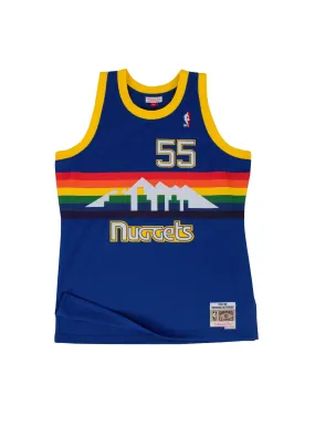 NBA Denver Nuggets Dikembe Mutombo 1991 Swingman Road Jersey