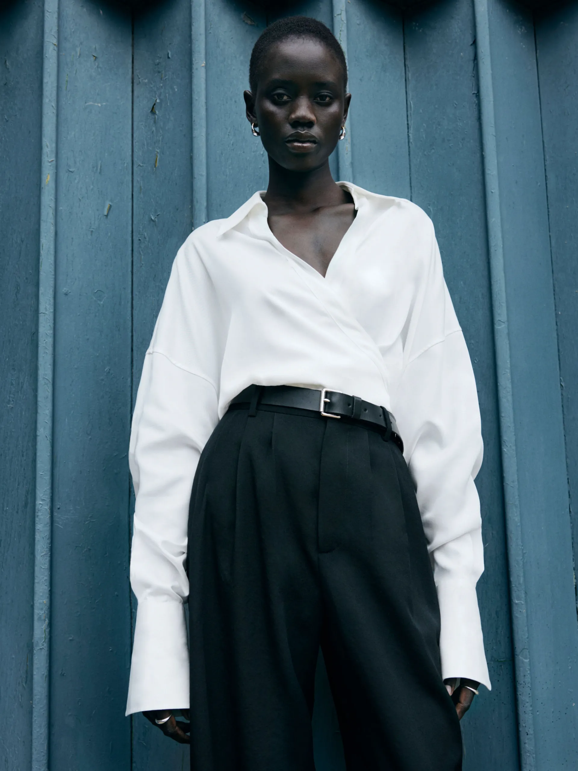 Ncuti: Tencel, Off-White x Felicity Kay