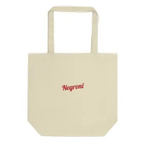 Negroni - Embroidered Eco Tote Bag