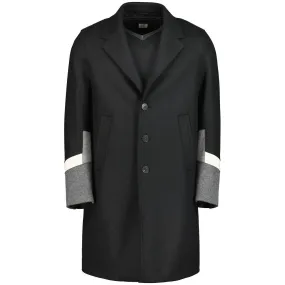 Neil Barrett Double Face Wool Trench Coat