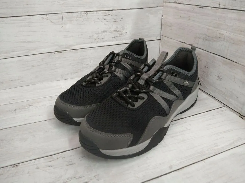 NEVADOS Men's Brandon Sneakers Hiking Trail Shoes BLACK