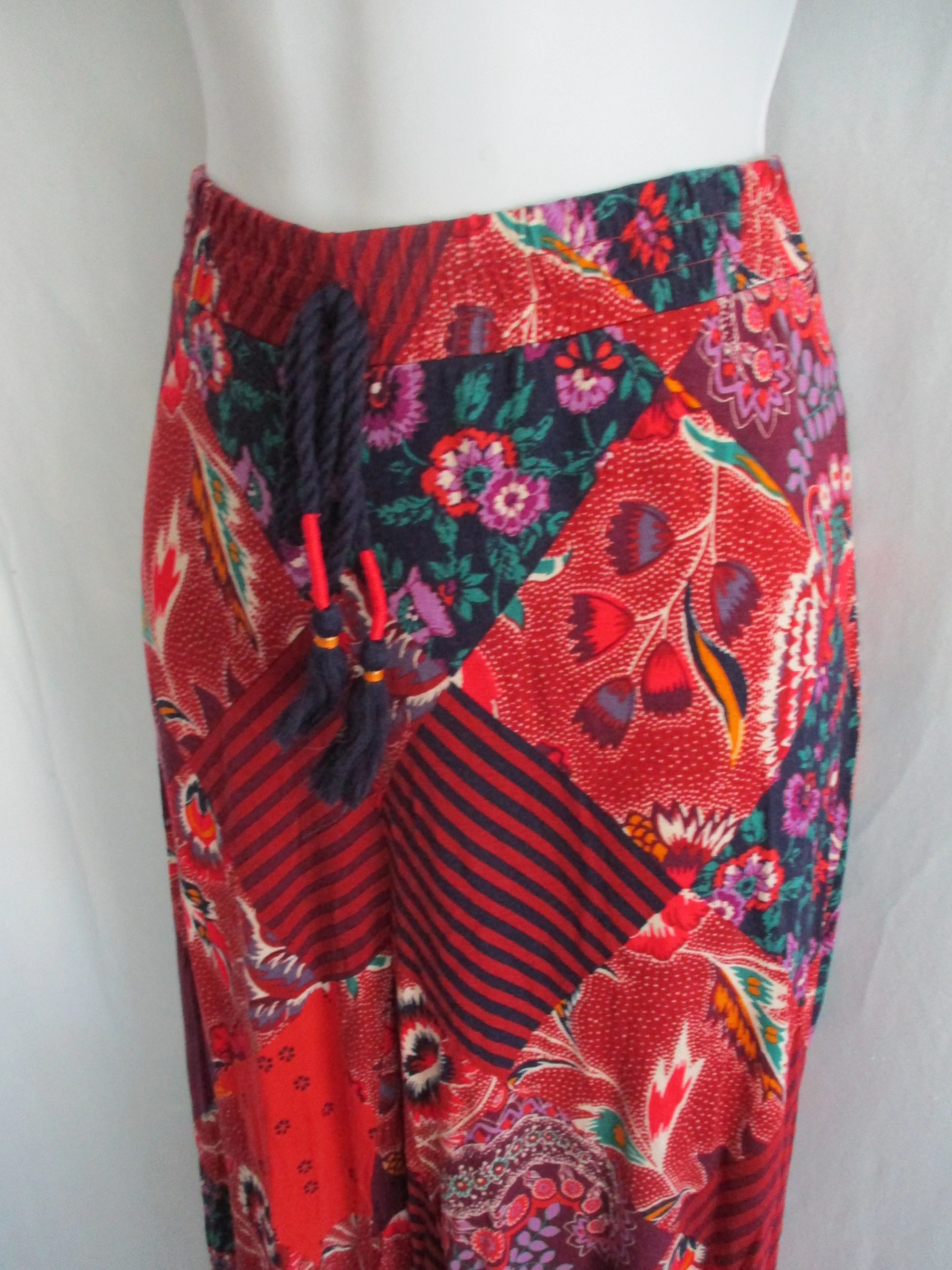 NEW ANTHROPOLOGIE Balloon Pant Floral Boho Festival Hippy M