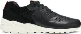New Balance 580 Deconstructed 'Black Off White' Sneakers, Black