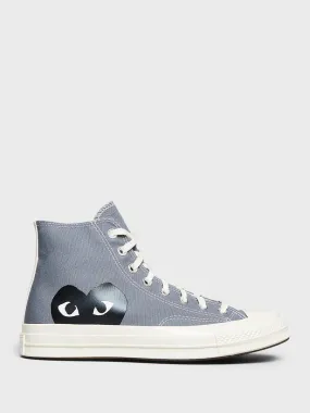 New Big Heart CT20 Hi Top Sneakers in Grey