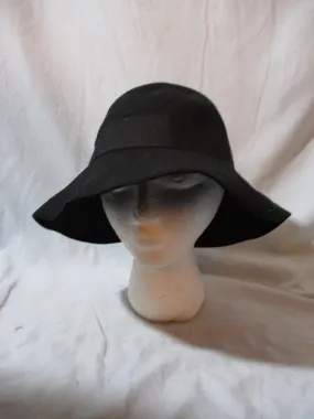 NEW NWT STELLA McCARTNEY BUCKET hat boho BLACK Sz 57