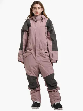 new ski suit fluorescent camouflage waterproof and breathable night single and double board one-piece snow suit