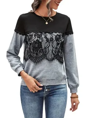 New women’s color-block long-sleeve hoodie