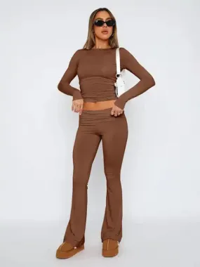Wide-Leg Trousers