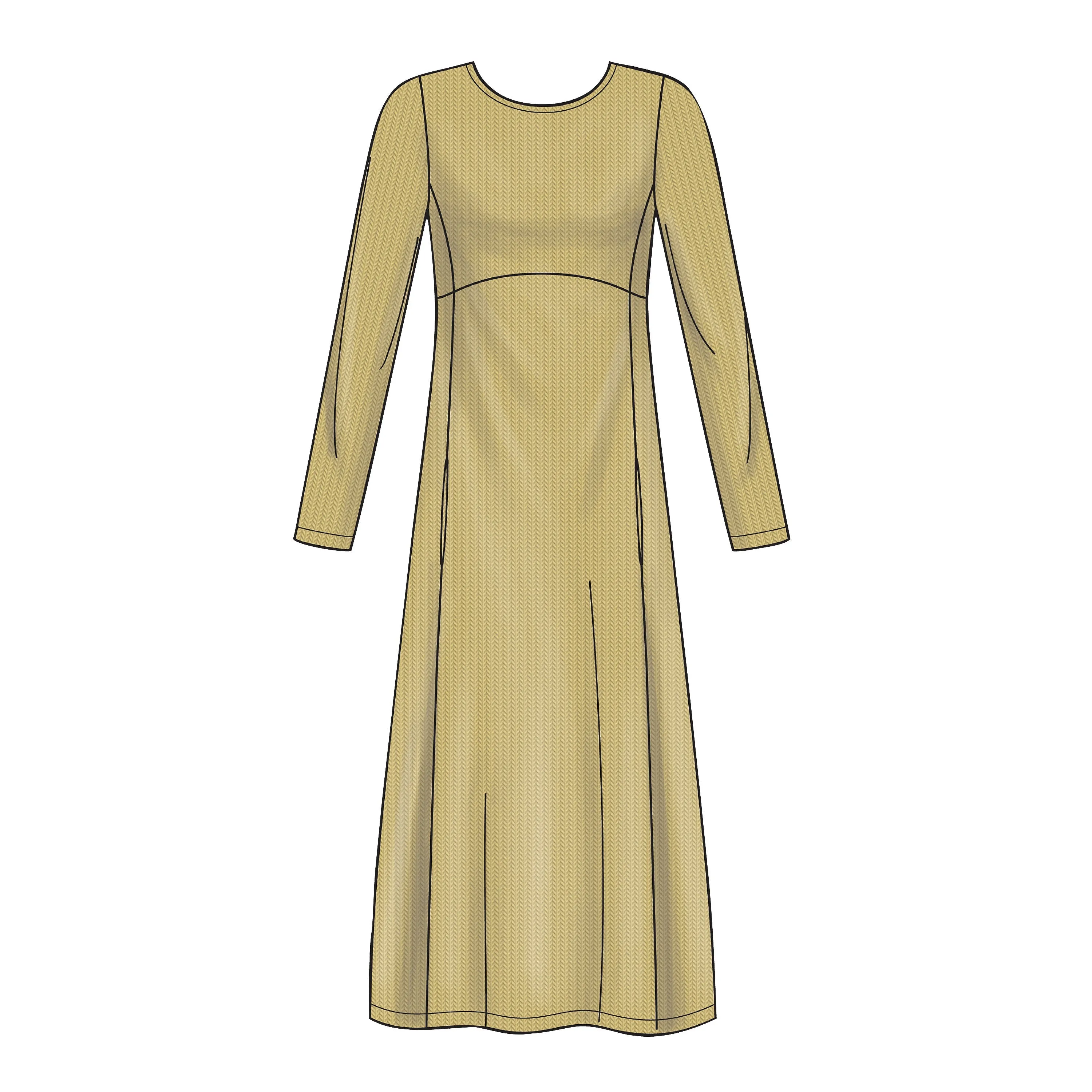 Newlook Pattern N6632 Misses' Knit Empire Dresses