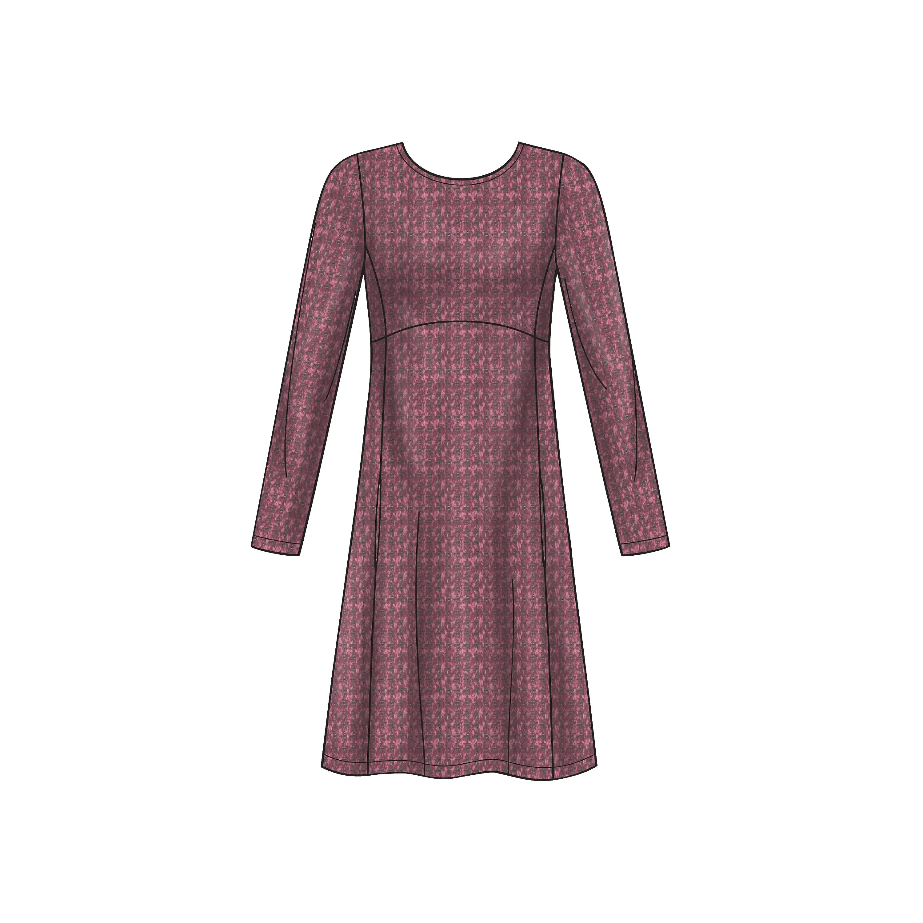 Newlook Pattern N6632 Misses' Knit Empire Dresses
