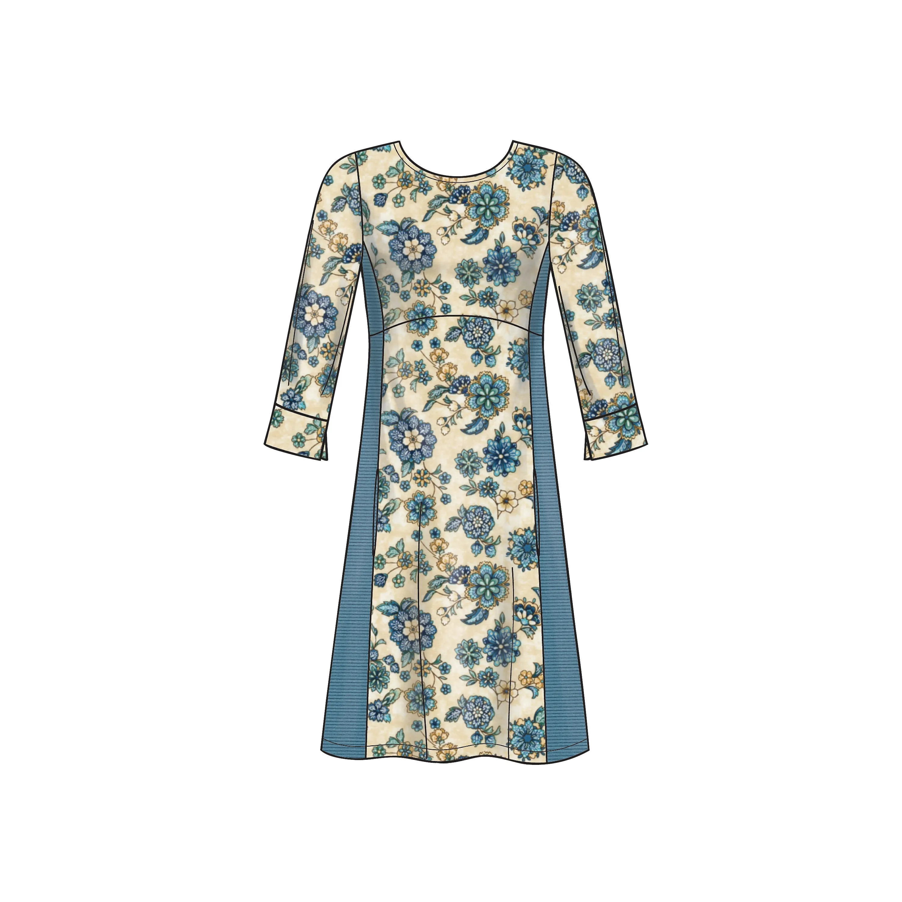 Newlook Pattern N6632 Misses' Knit Empire Dresses