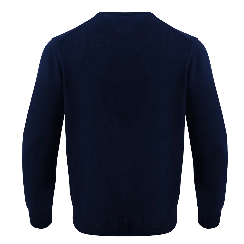 NFL DALLAS COWBOYS KNIT BOX SET CREWNECK SWEATER (MIDNIGHT NAVY)