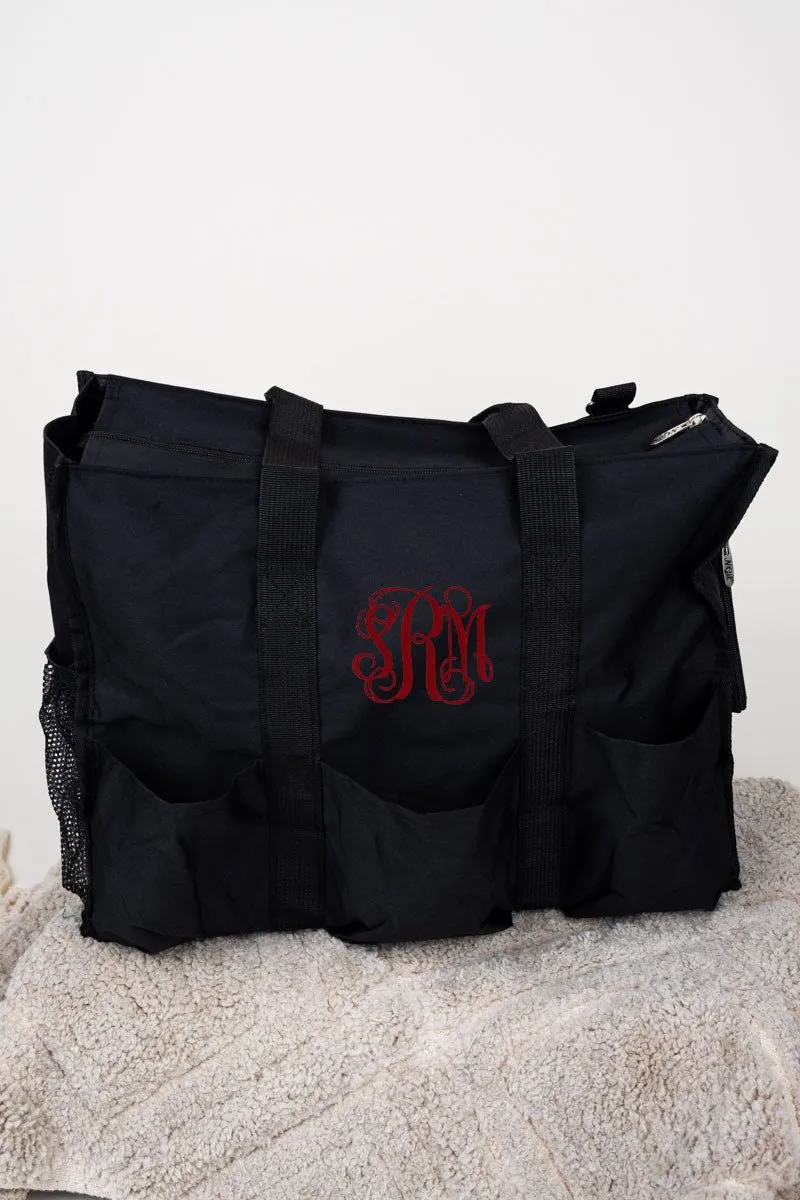 NGIL Black Large Get It Together Organizer Tote