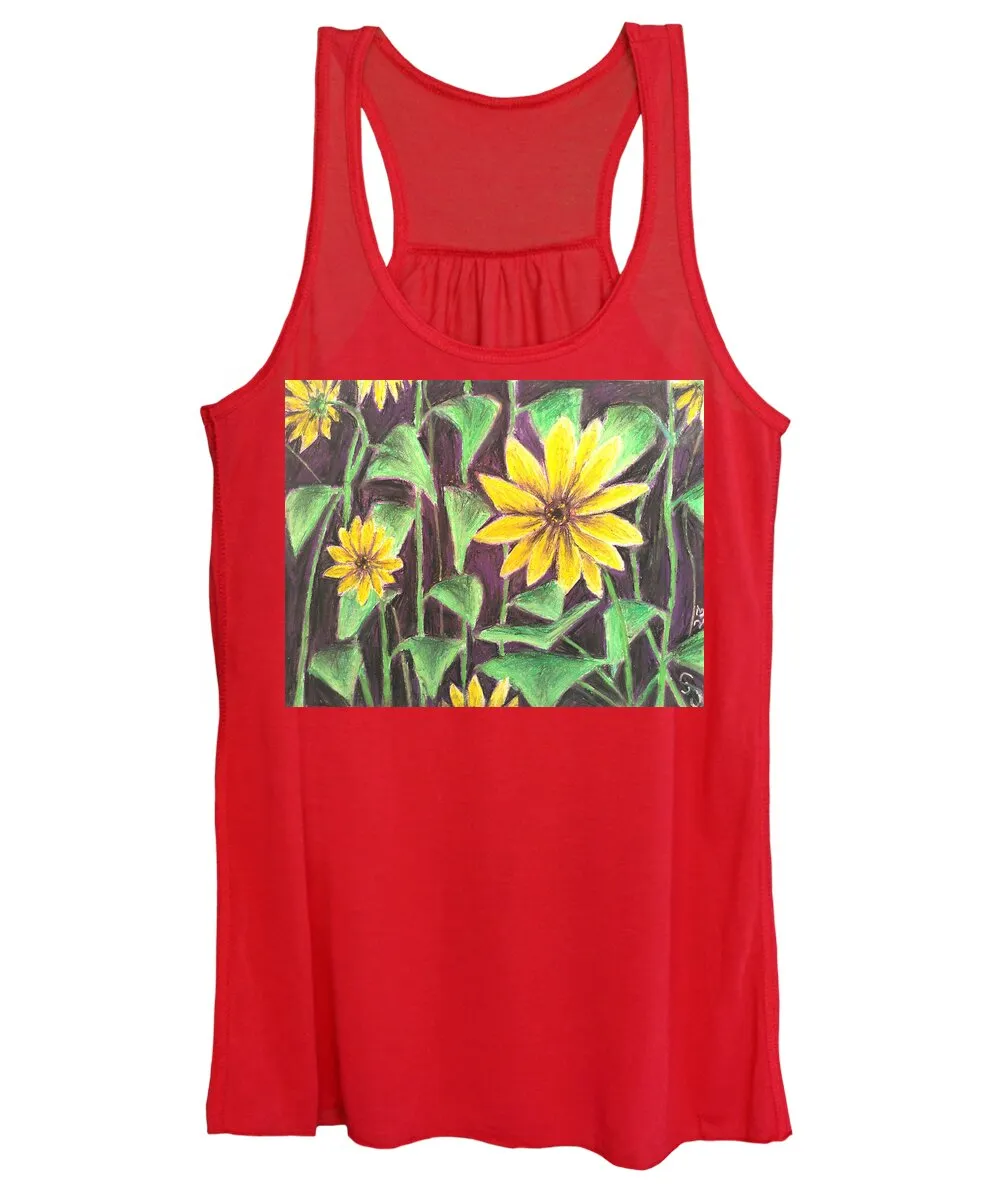Nights of Sunflowers - Women's Tank Top