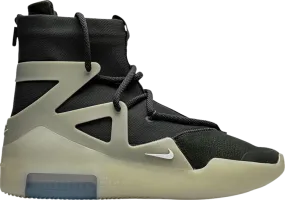 Nike Air Fear of God 1 'String Off-Noir' Sneakers, Black