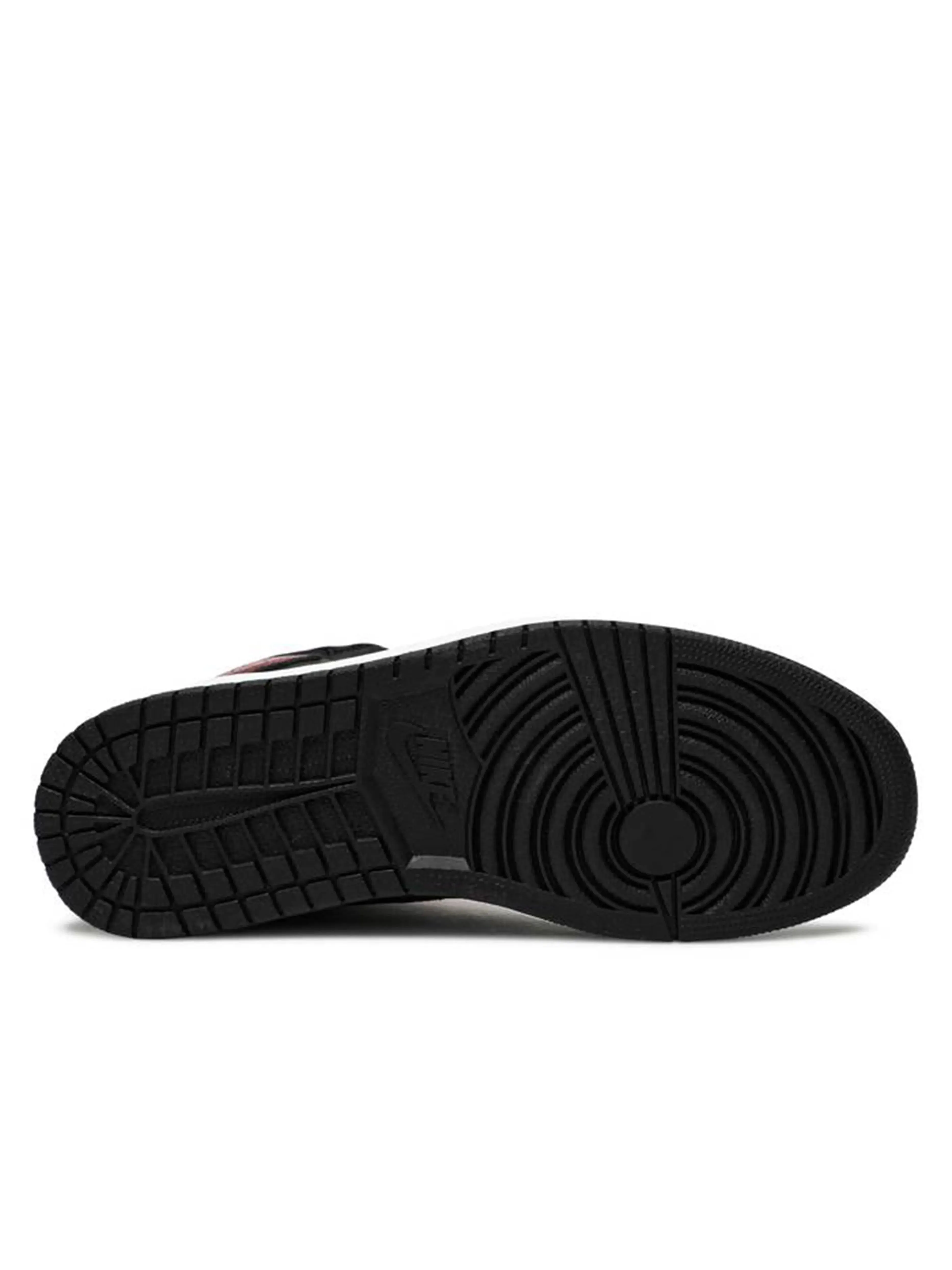 Nike Air Jordan 1 Retro High Black Satin Gym Red