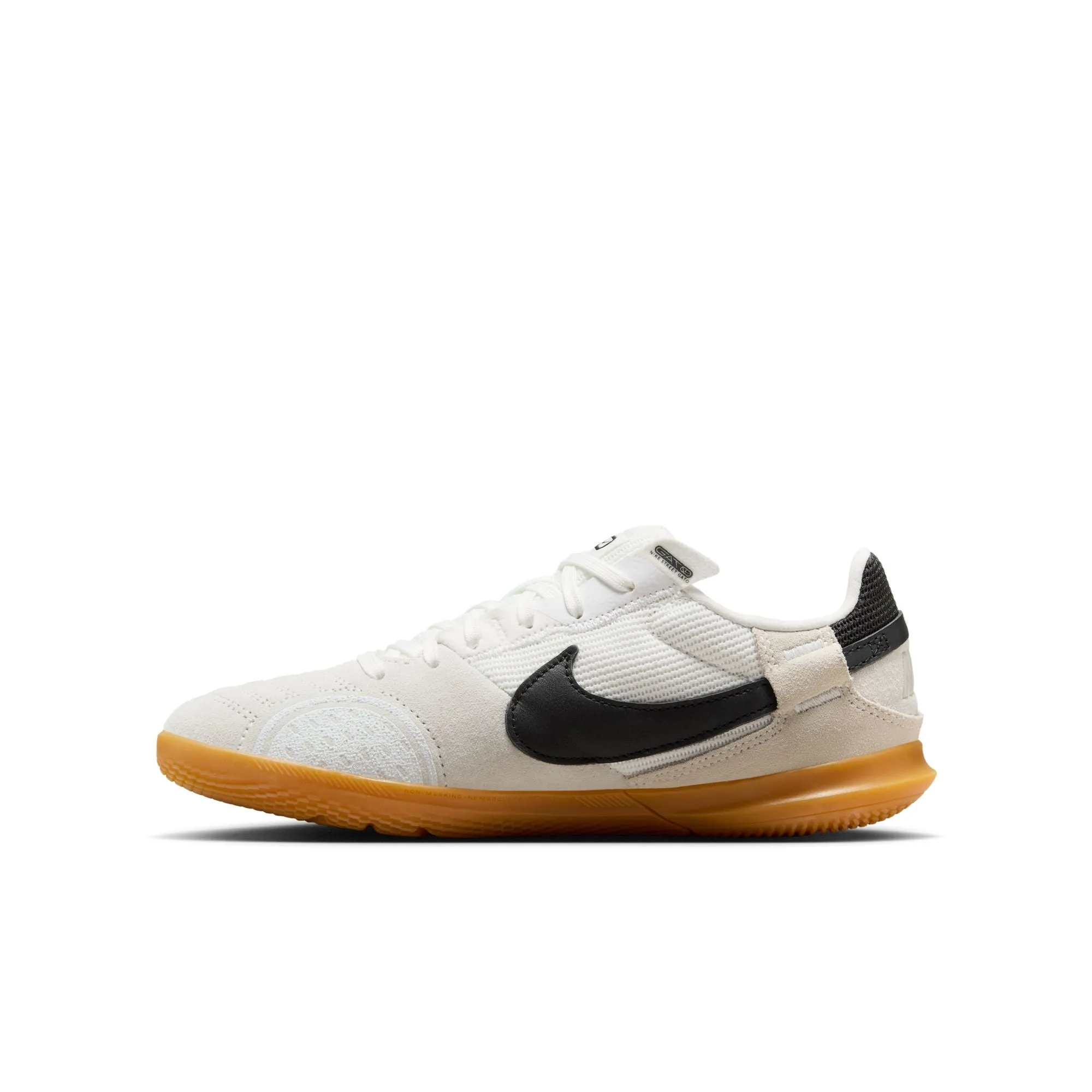 Nike Junior Streetgato IC Indoor Soccer Shoes - Summit White / Night Forest
