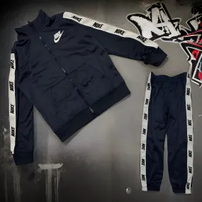 *NIKE* (MIDNIGHT NAVY) BOYS TRACKSUITS (2-PIECE SET)