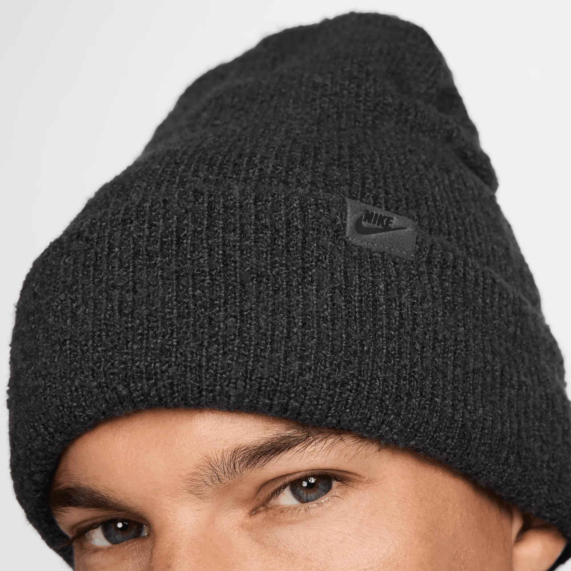 NIKE PEAK BEANIE - 060 ANTHRACITE/BLACK