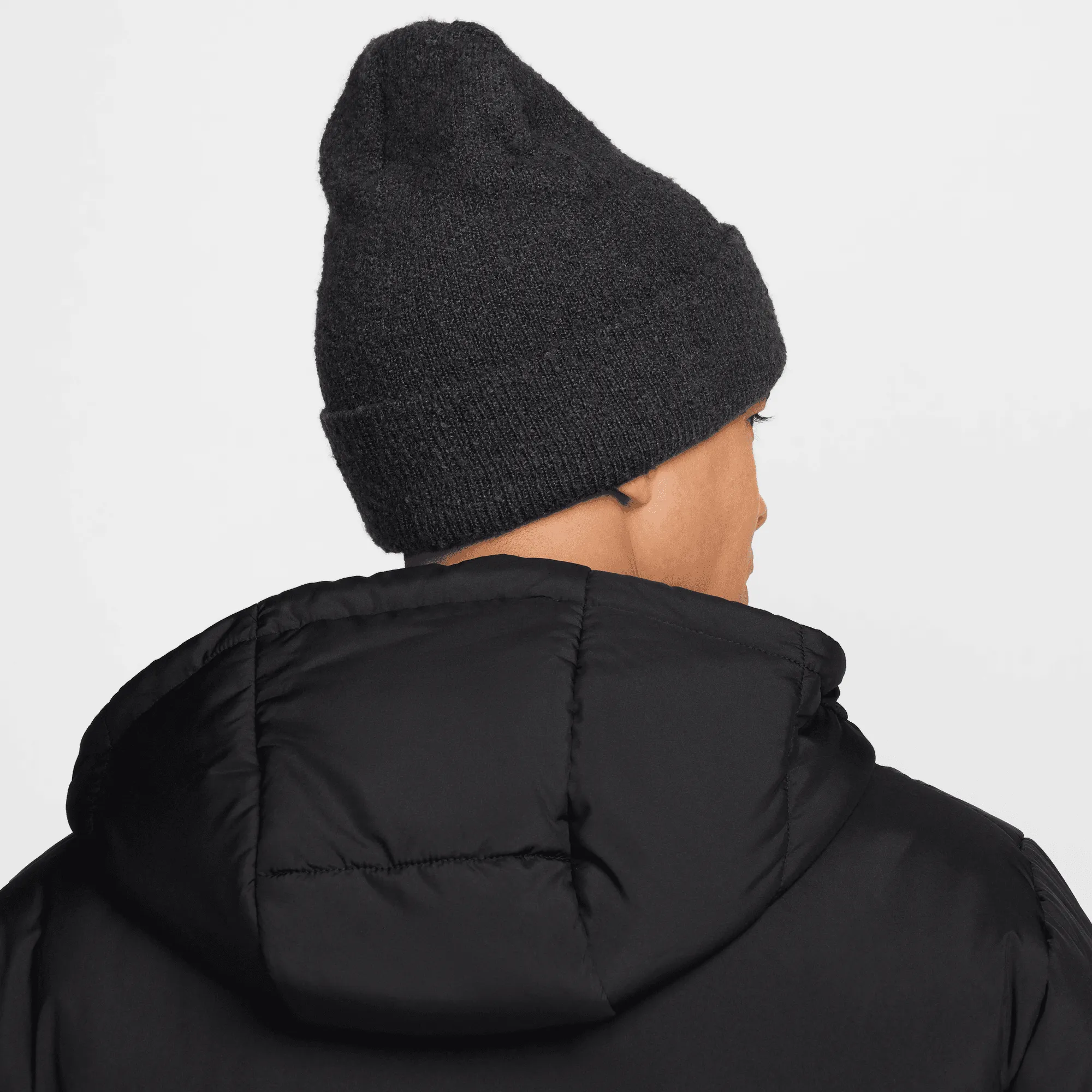 NIKE PEAK BEANIE - 060 ANTHRACITE/BLACK