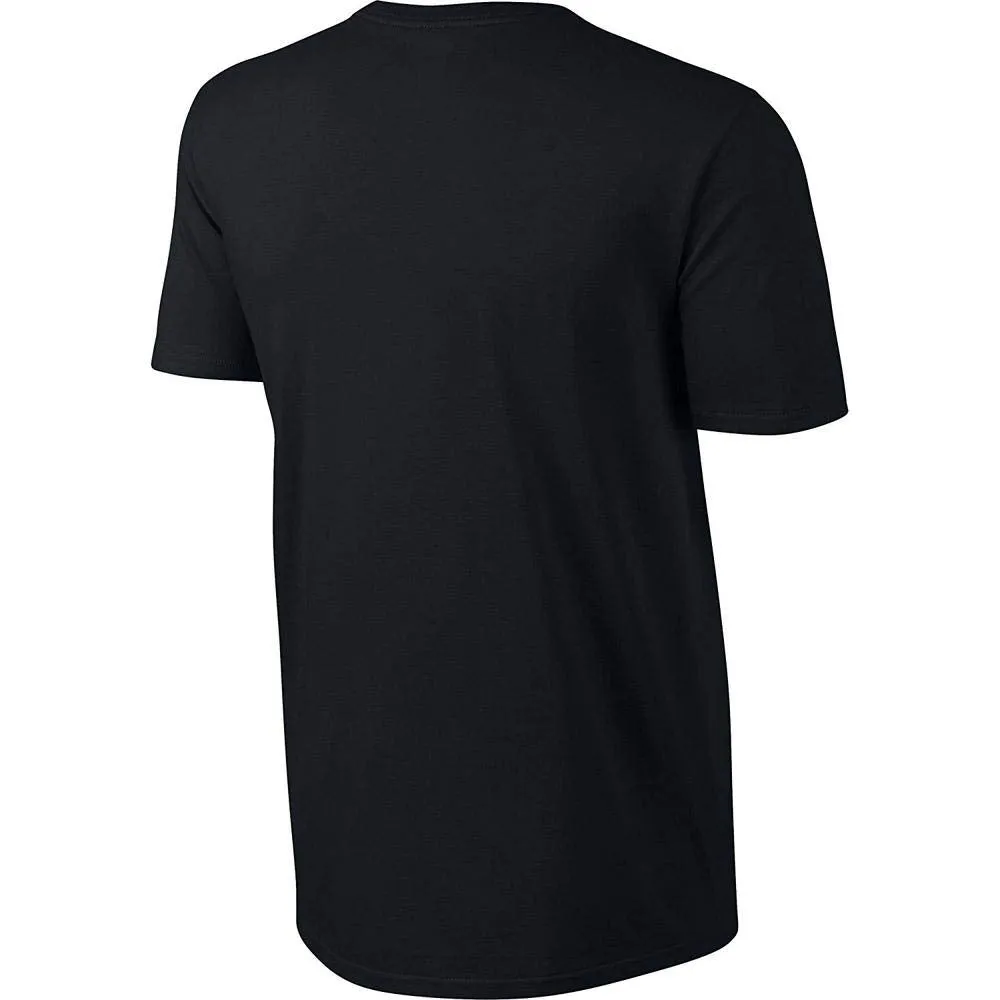 NIKE Sportswear Men's Just Do It Swoosh Tee, Black/White/Varsity Red