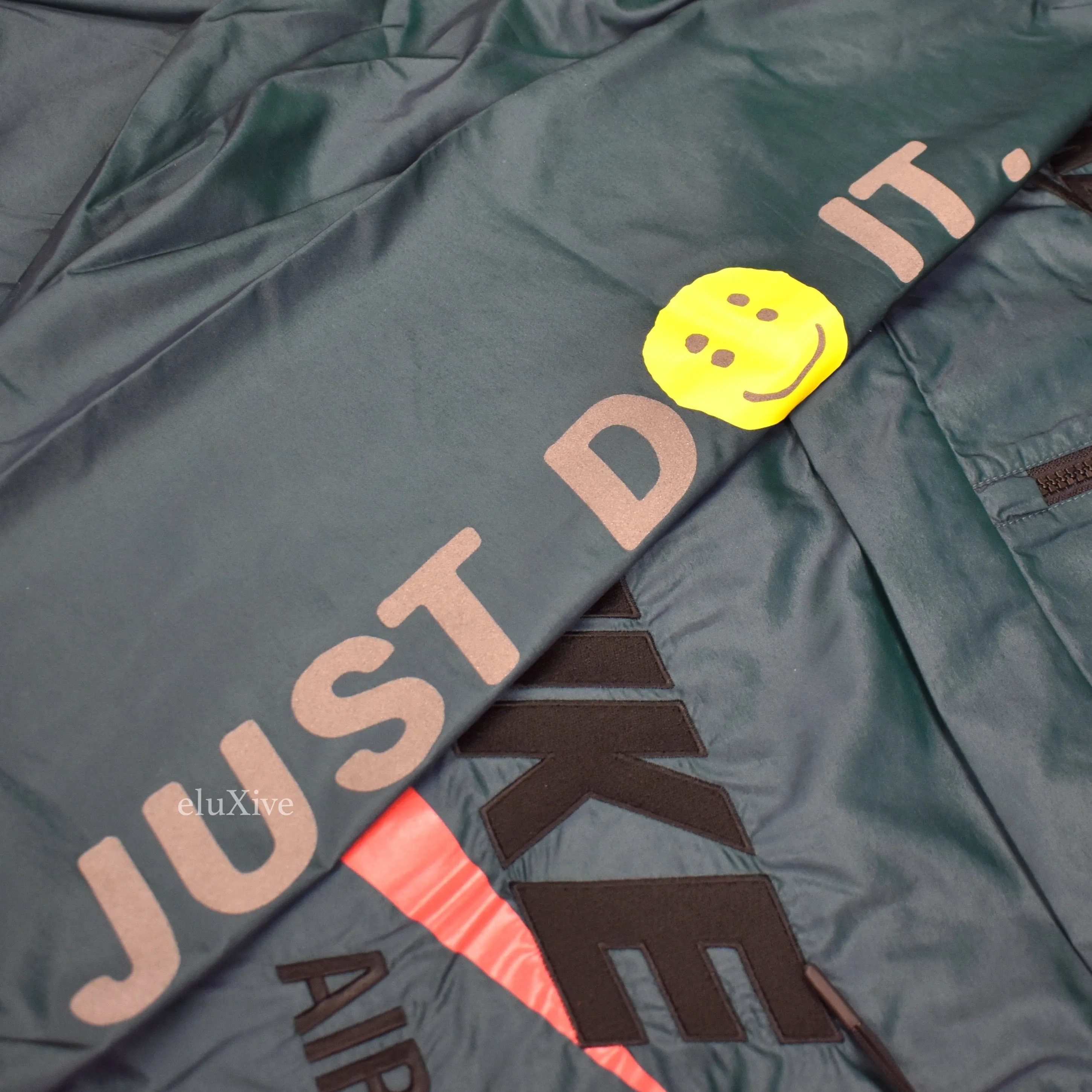 Nike x Cactus Plant Flea Market - Logo Print Anorak Jacket (Teal)