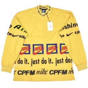 Nike x Cactus Plant Flea Market - Logo Print L/S T-Shirt (Tan)