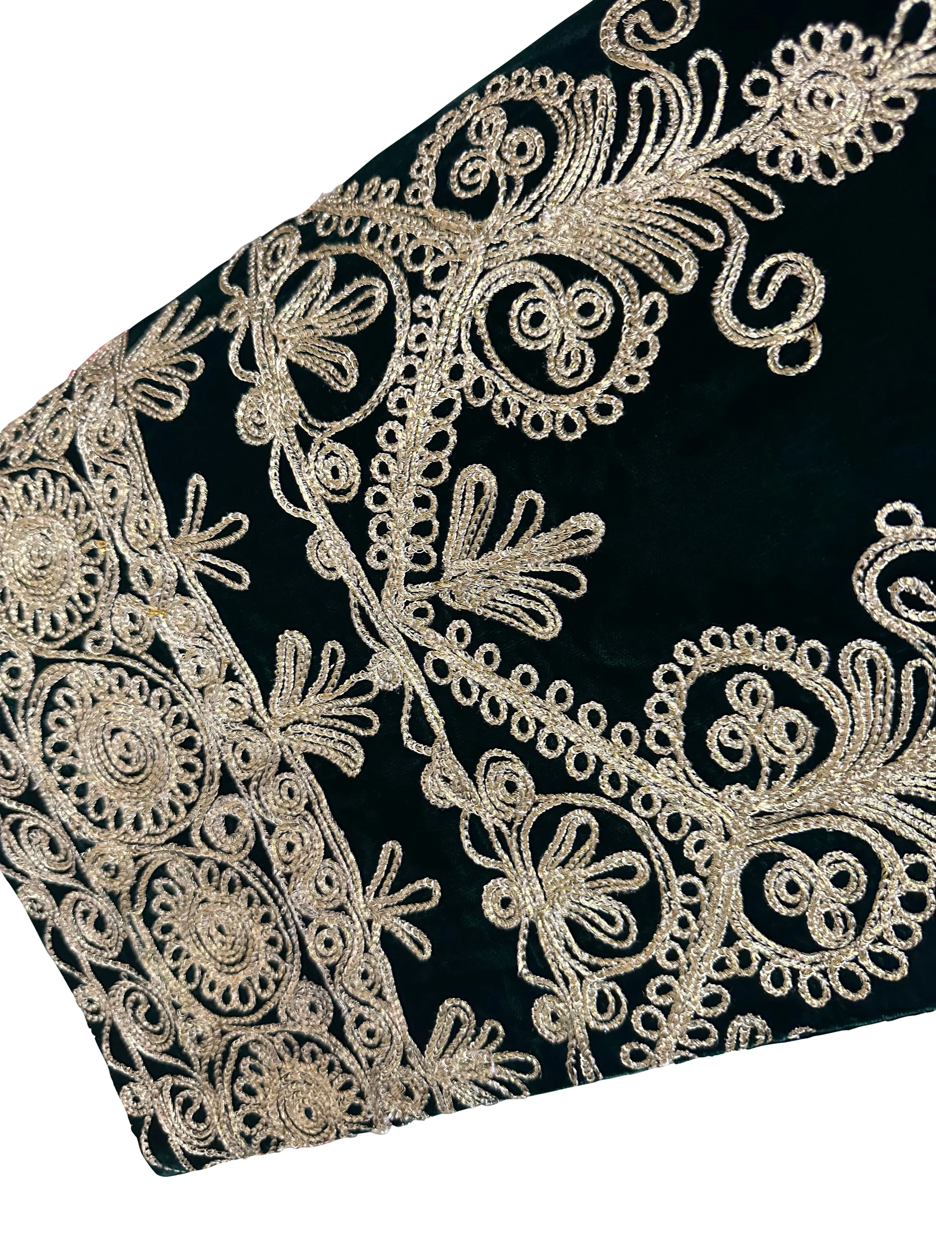 Nikka Dress - Velvet with Georgette Scarf