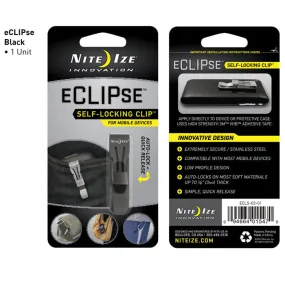 Nite Ize eCLIPse Self Lock Clip - Black